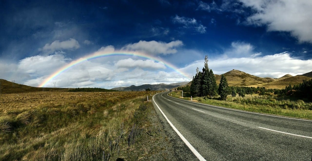 A rainbow signifying the promise of a broker to sell your business